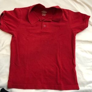 👕  Dickies red polo shirt boys med BOGO